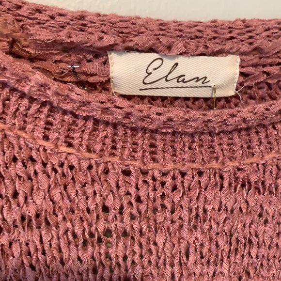 Mauve sweater with back cut outs -NWT - Picture 2 of 5